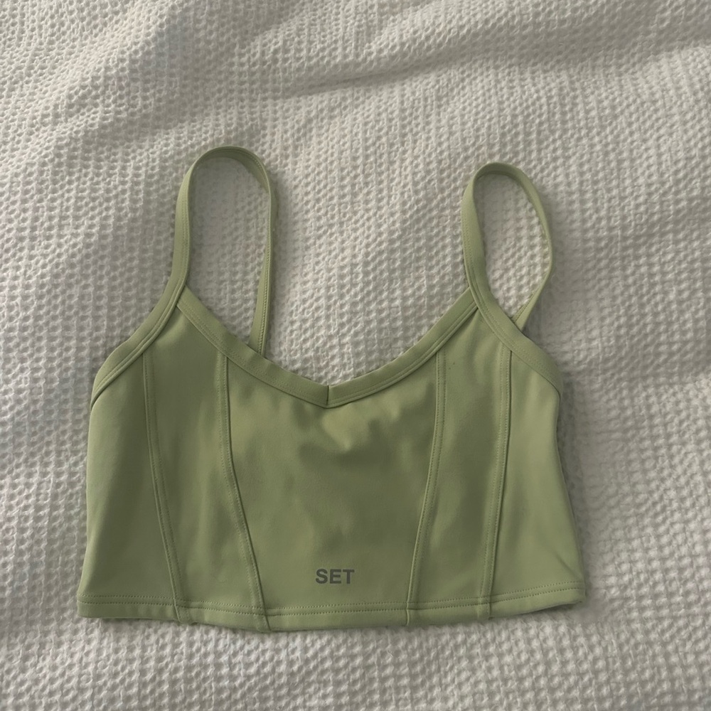 SET Active Sage Green Luxform Top